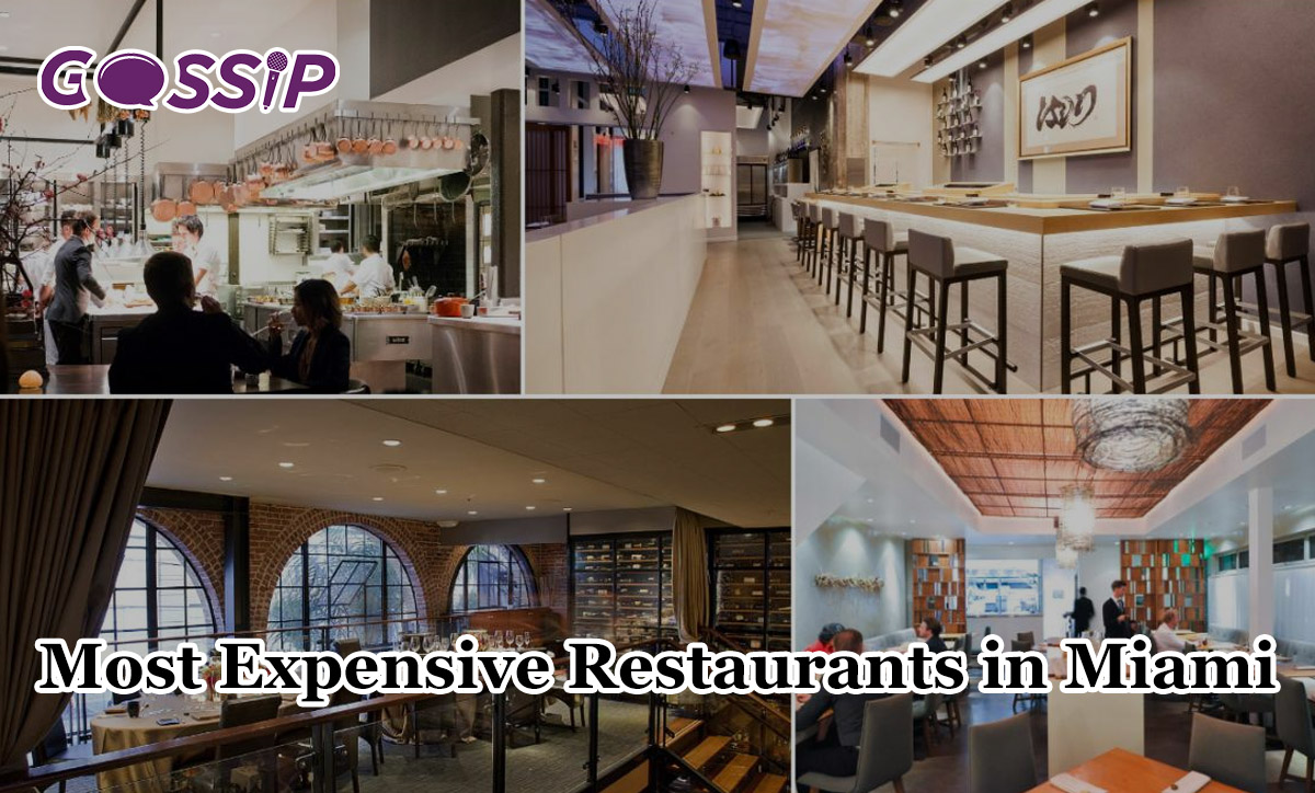Top 20 Most Expensive Restaurants in Miami