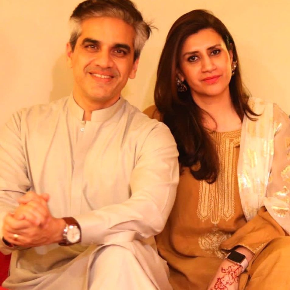 Omair Rana's Wife and Children