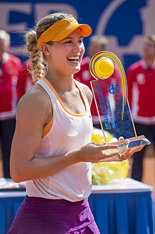 Eugenie Bouchard prettiest tennis player