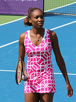 Venus Williams prettiest tennis player