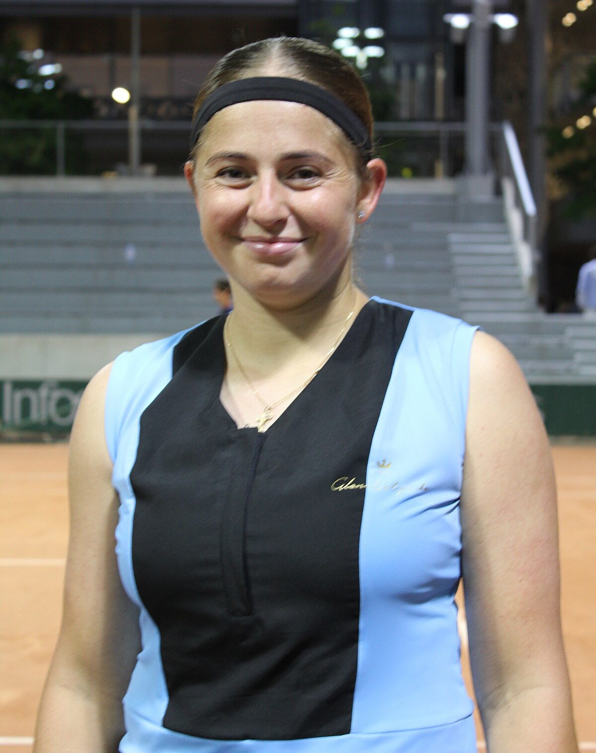 Jelena Ostapenko sexy female tennis player