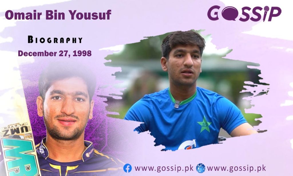 Omair Yousuf Biography, Age, Cricket Career, and  Playing Style