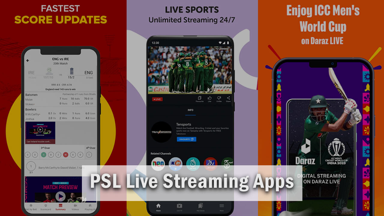 15 Best PSL Live Streaming Apps April 2024 - Gossip