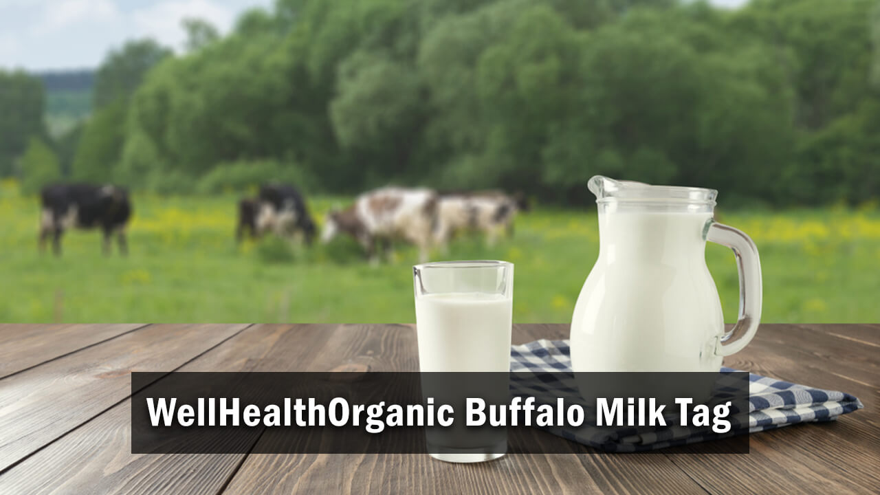 WellHealthOrganic Buffalo Milk Tag Benefits