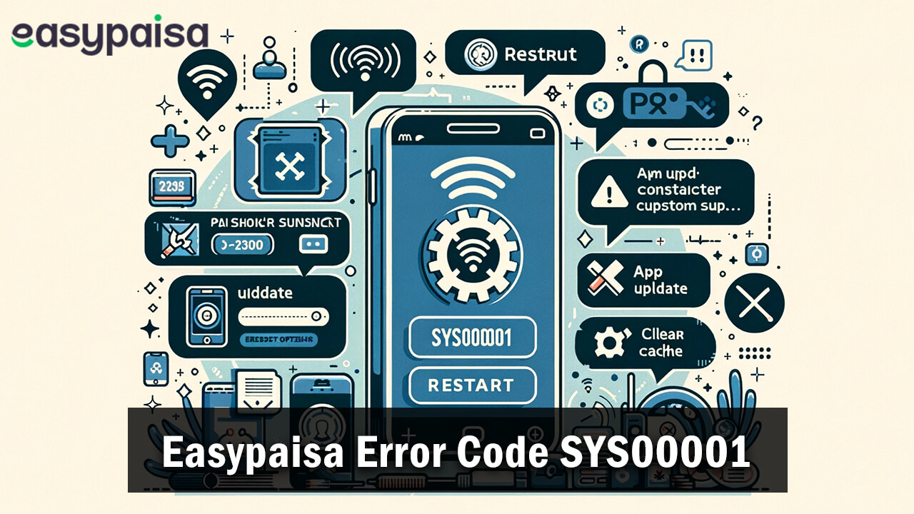 Easypaisa Error Code SYS00001