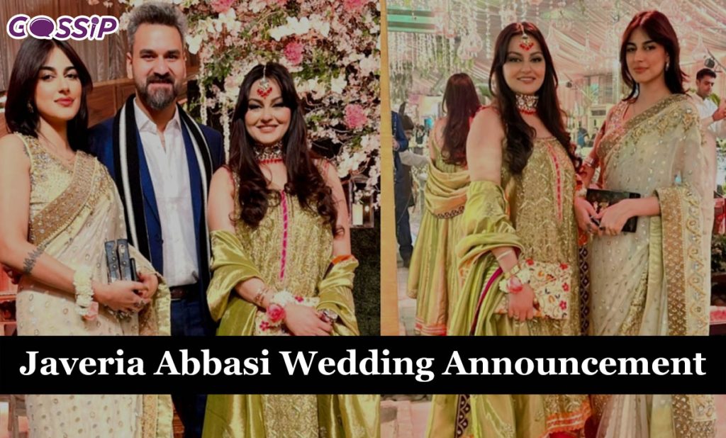 Javeria Abbasi Wedding Announcement