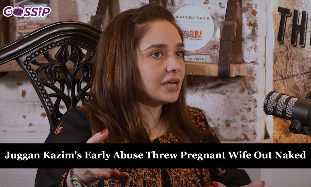Juggan Kazim’s Early Abuse Threw Pregnant Wife Out Naked
