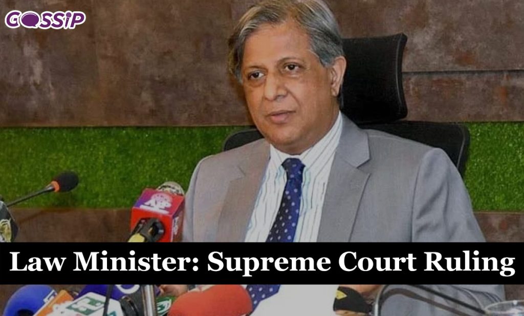 Law Minister: Supreme Court Ruling Poses No Threat to Government
