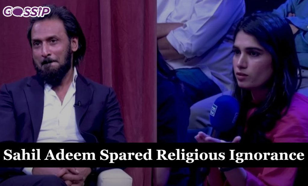 Sahil Adeem Spared Religious Ignorance Label at Unplanned Event