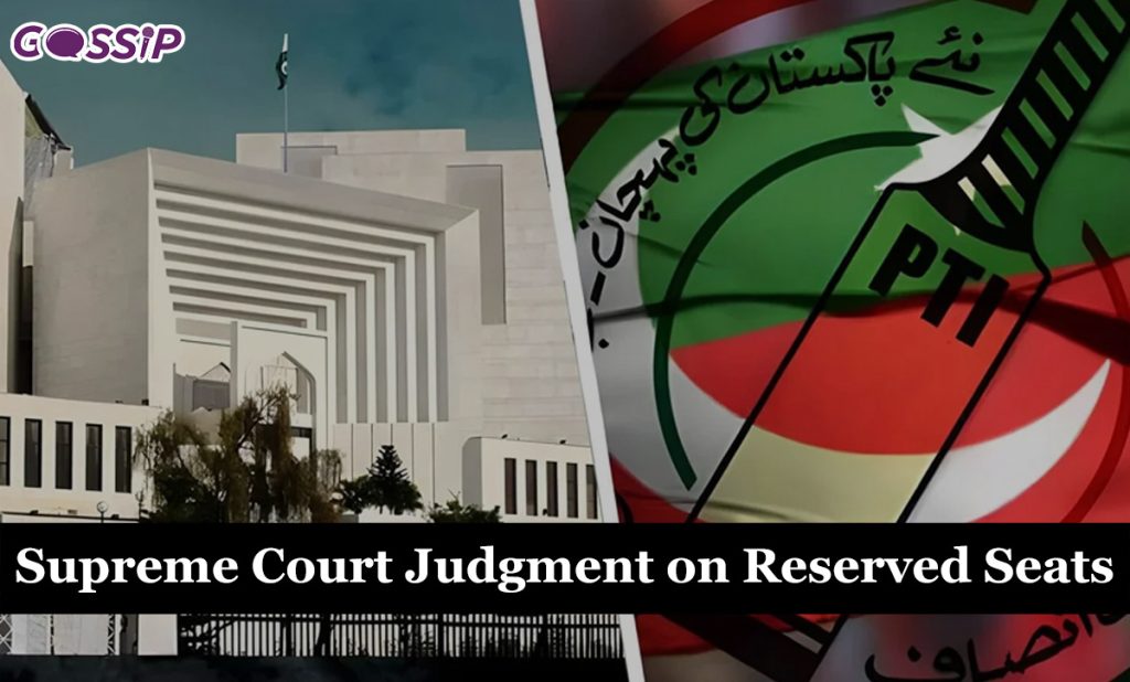 Supreme Court Judgment on Reserved Seats Key Dates & Detail