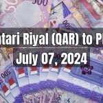 Qatari Riyal (QAR) to Pakistani Rupee (PKR) Today - July 07, 2024