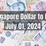 Singapore dollar (SGD) to PKR Today - July 01, 2024