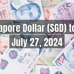 Singapore Dollar (SGD) to Pakistani Rupee (PKR) Today - July 27, 2024