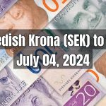 Swedish Krona (SEK) to Pakistani Rupee (PKR) Today - July 04, 2024