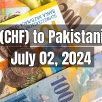 Swiss Frnac (CHF) to Pakistani Rupee (PKR) Today - July 02, 2024