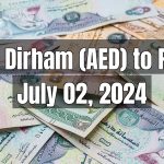 United Arab Emirates Dirham (AED) to Pakistani Rupee (PKR) Today - July 02, 2024