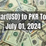 Currency Exchange - Dollar(USD) to PKR Today - July 01, 2024